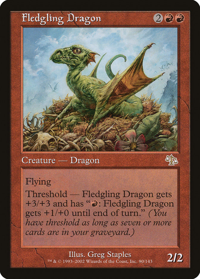 Fledgling Dragon (90) (JUD)