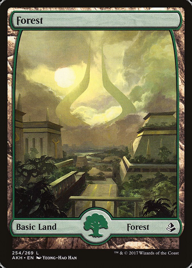 Forest (254) - Full Art (254) (AKH)
