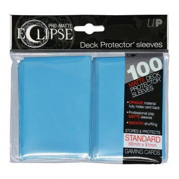 PRO-Matte Eclipse Sky Blue Standard Deck Protector sleeve 100ct