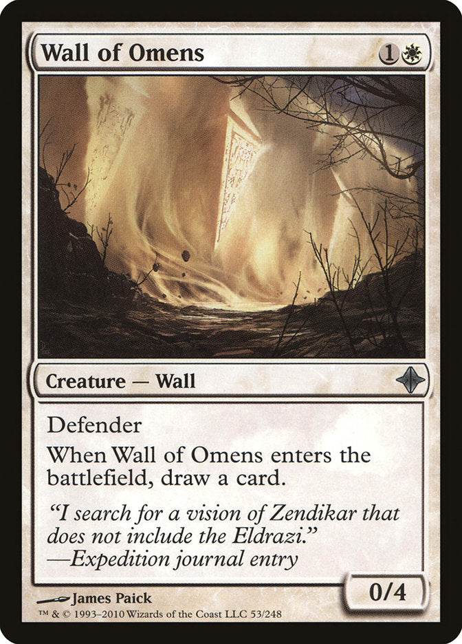 Wall of Omens (53) (ROE)