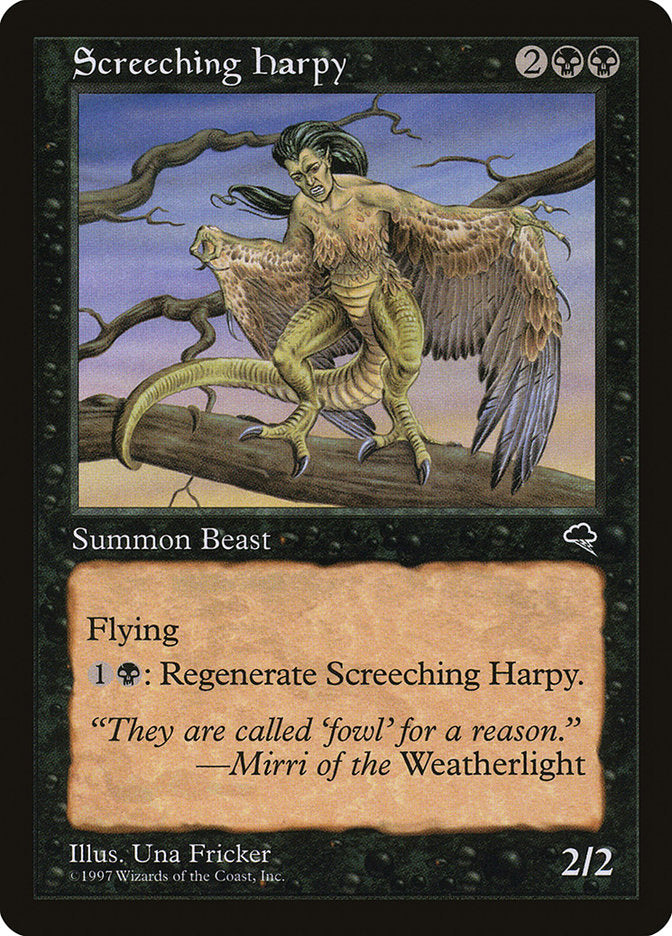 Screeching Harpy (155) (TMP)