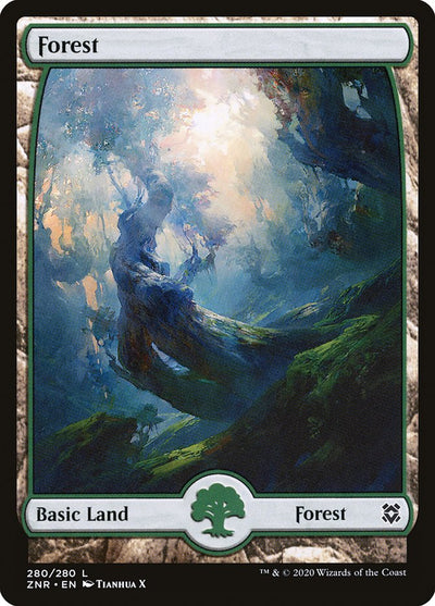 Forest (280) - Full Art (280) (ZNR)