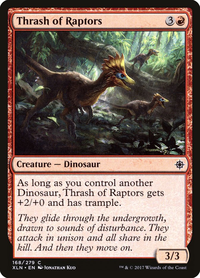 Thrash of Raptors (168) (XLN)