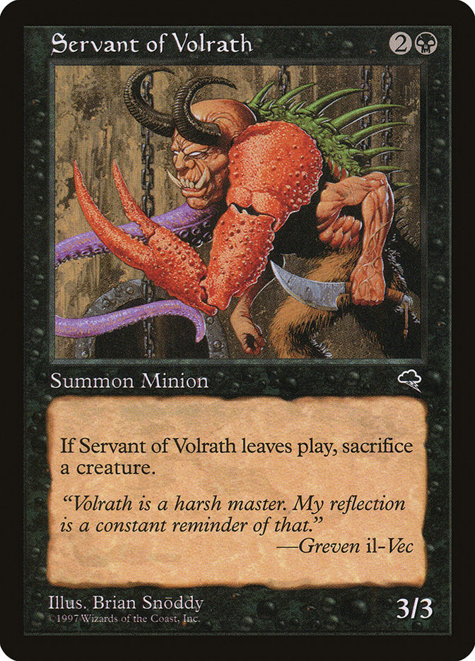 Servant of Volrath (156) (TMP)