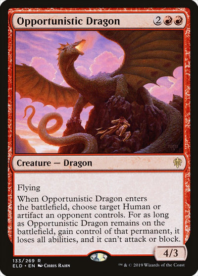 Opportunistic Dragon (133) (ELD)