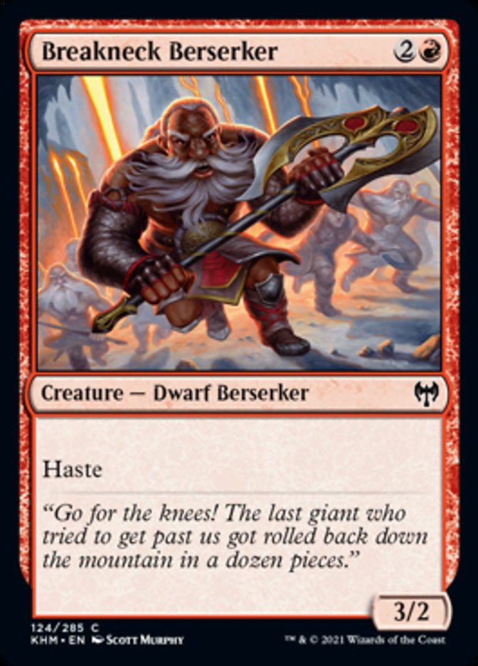 Breakneck Berserker (124) (KHM)