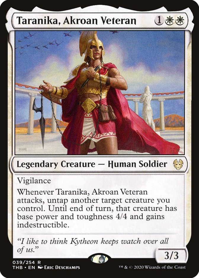 Taranika, Akroan Veteran (39) (THB)