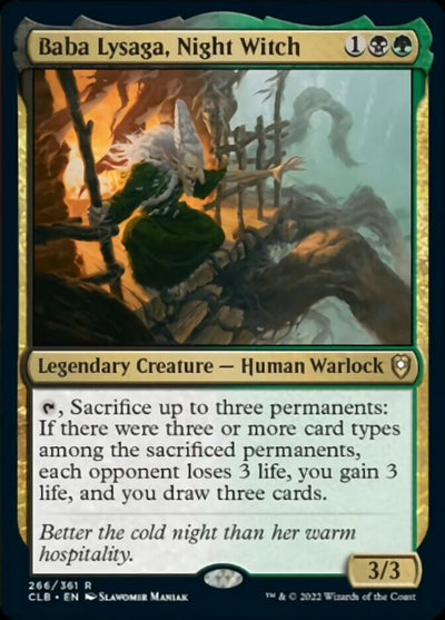 Baba Lysaga, Night Witch (266) (CLB)