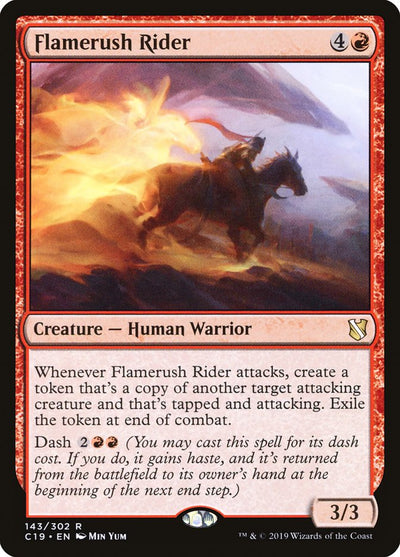 Flamerush Rider (143) (C19)