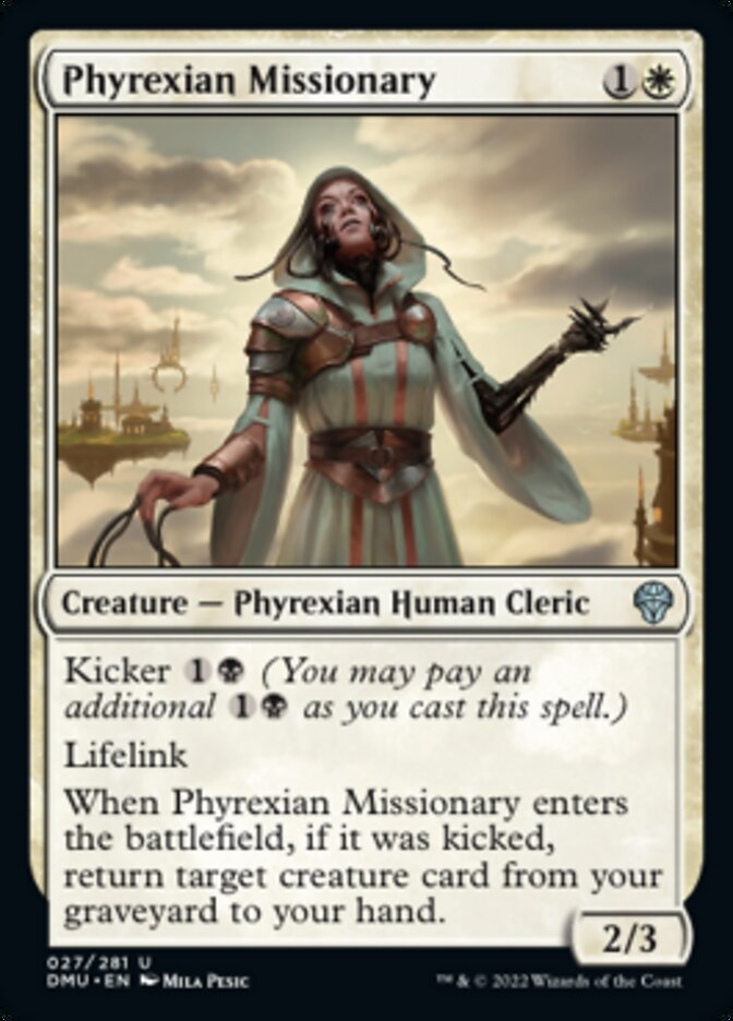 Phyrexian Missionary (27) (DMU)
