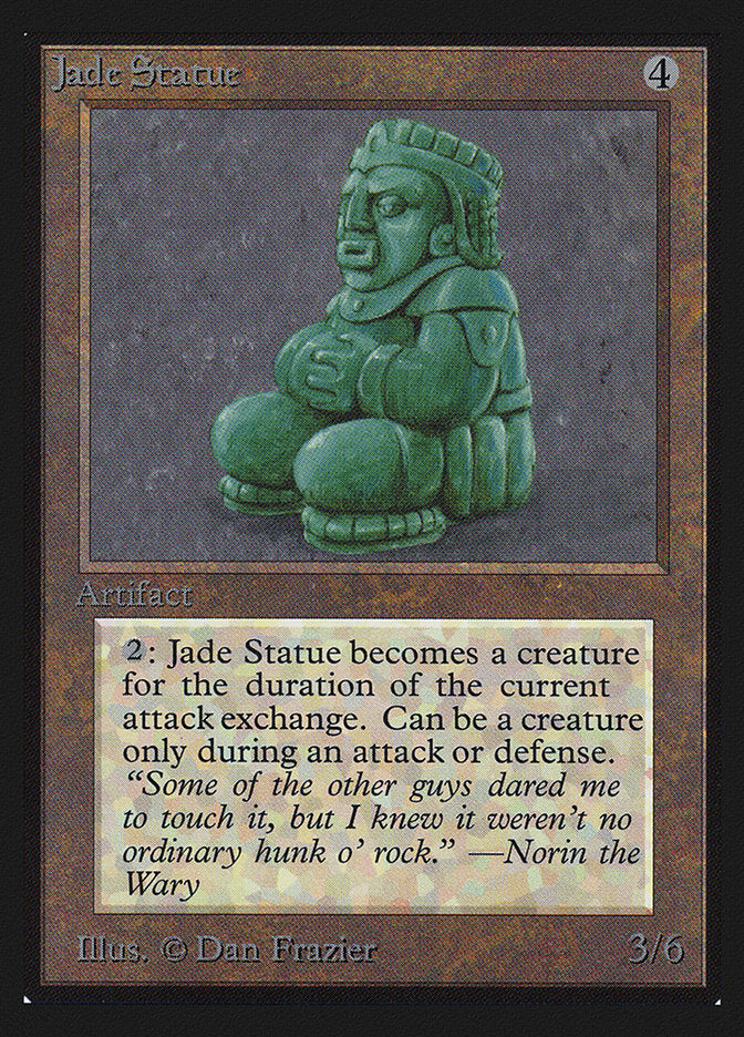 Jade Statue [International Collectors' Edition]