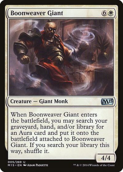 Boonweaver Giant (5) (M15)
