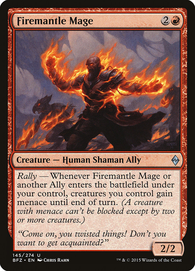 Firemantle Mage (145) (BFZ)