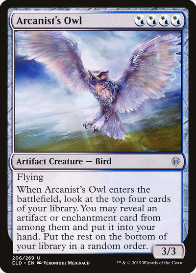 Arcanist's Owl (206) (ELD)