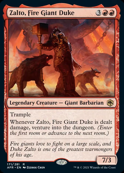 Zalto, Fire Giant Duke (171) (AFR)