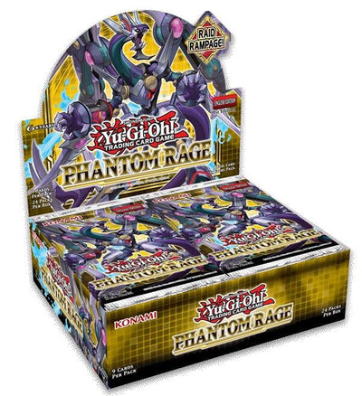 YuGiOh Phantom Rage Booster Box