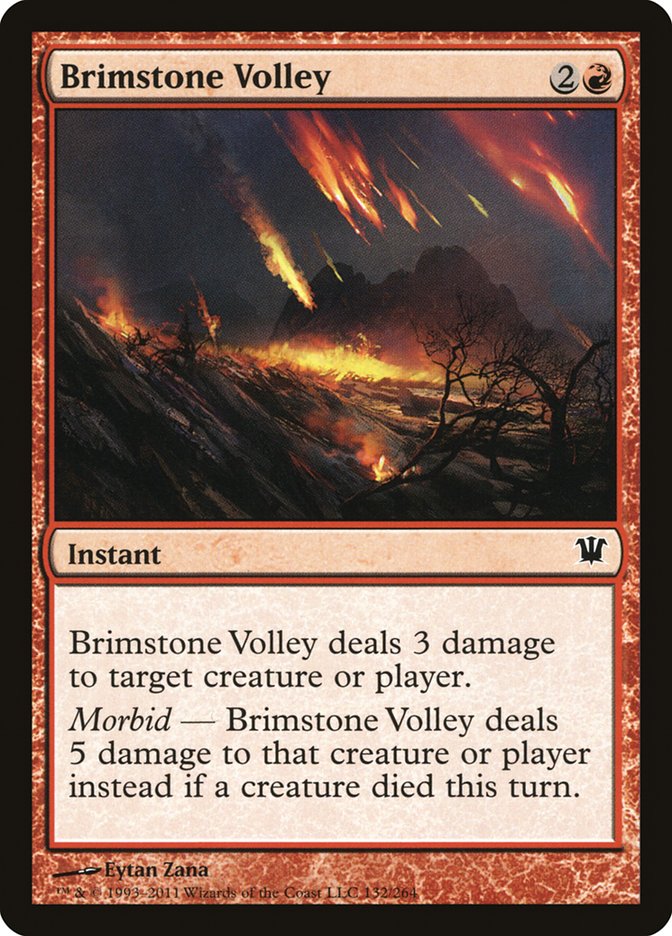 Brimstone Volley (132) (ISD)