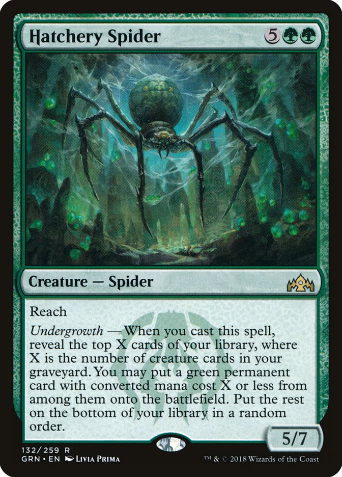 Hatchery Spider (132) (GRN)