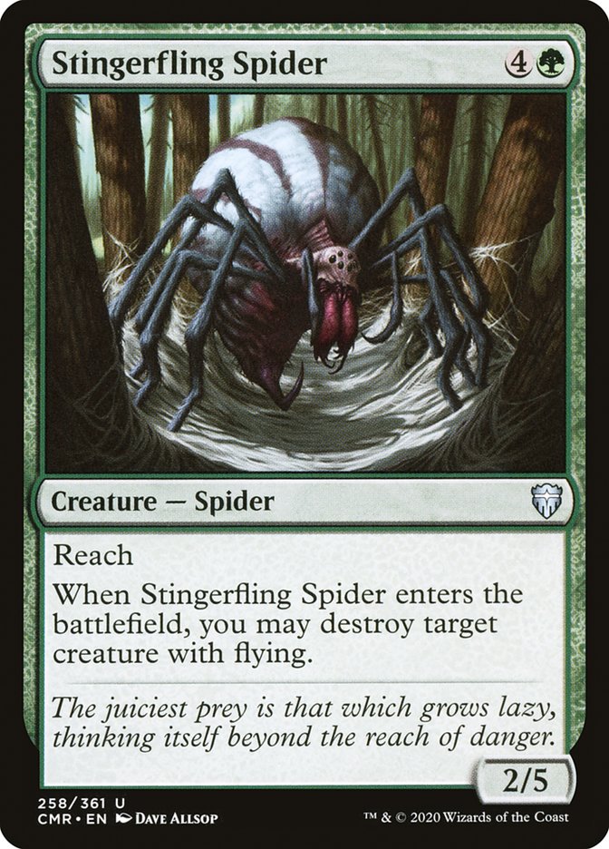 Stingerfling Spider (258) (CMR)