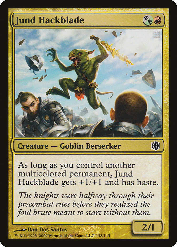 Jund Hackblade (138) (ARB)