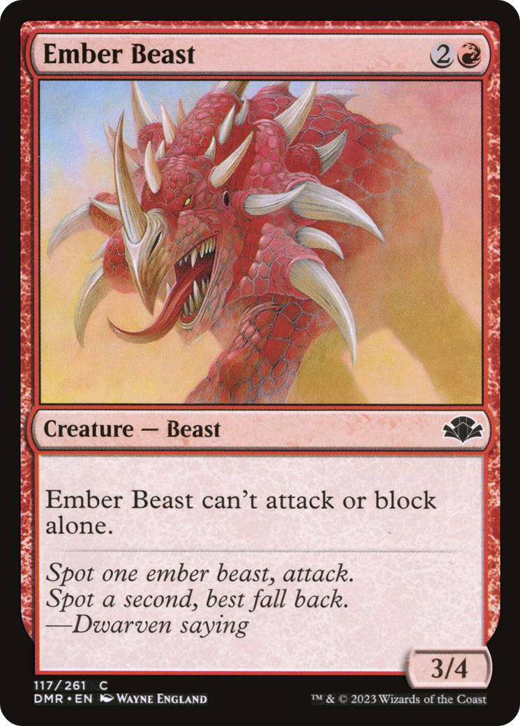 Ember Beast (117) (DMR)