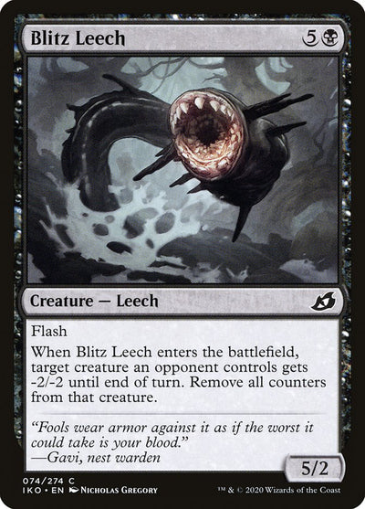 Blitz Leech (74) (IKO)