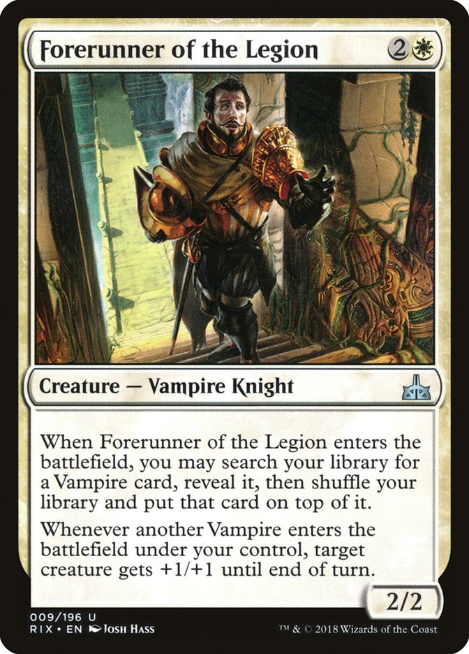 Forerunner of the Legion (9) (RIX)