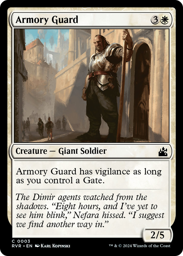 Armory Guard [Ravnica Remastered]