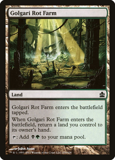 Golgari Rot Farm (275) (CMD)