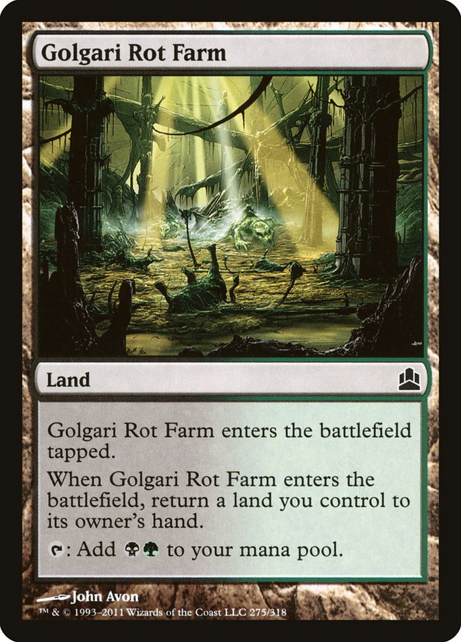 Golgari Rot Farm (275) (CMD)