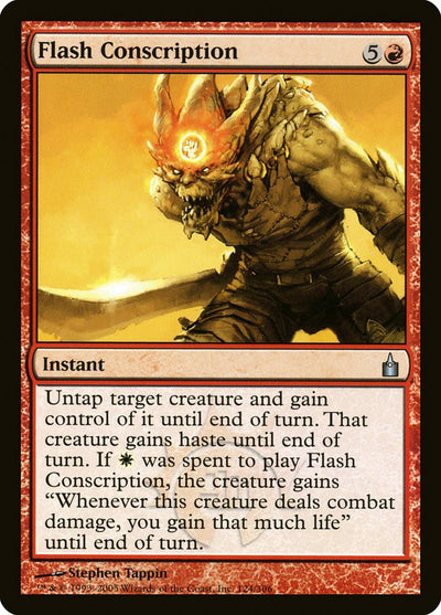 Flash Conscription (124) (RAV)
