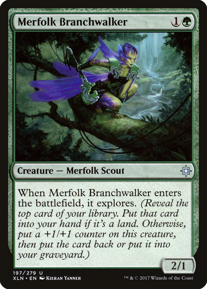 Merfolk Branchwalker (197) (XLN)