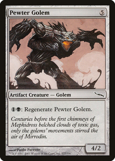 Pewter Golem (227) (MRD)