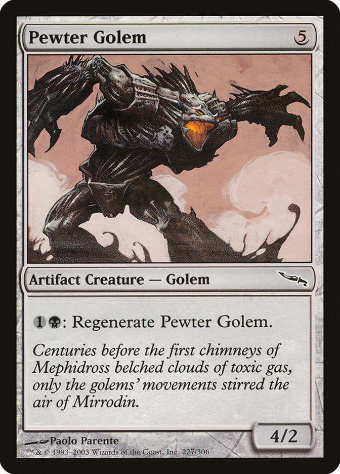 Pewter Golem (227) (MRD)