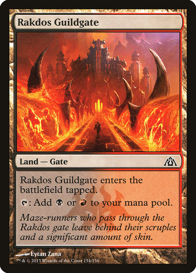 Rakdos Guildgate (154) (DGM)