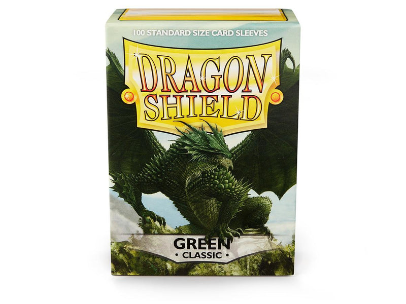 Dragon Shield Classic Sleeve - Green ‘Verdante’ 100ct