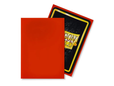 Dragon Shield Matte Sleeve - Orange ‘Dyrkottr' 100ct