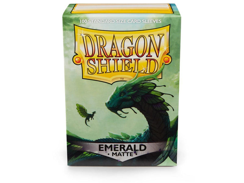 Dragon Shield Matte Sleeve - Emerald ‘Rayalda’ 100ct