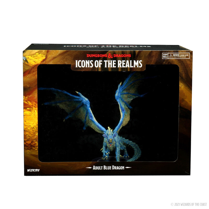 D&D Icons of the Realms: Adult Blue Dragon Premium Figure