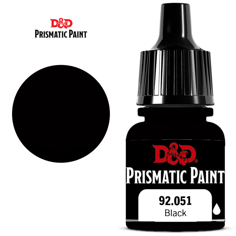 Black D&D Prismatic Paint