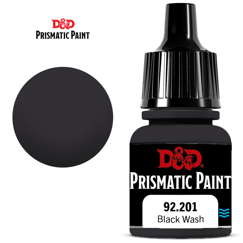 Black Wash D&D Prismatic Paint