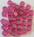Chessex: D6 Borealis™ Dice Set - 16mm