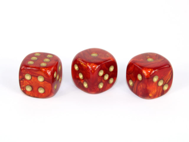 Chessex: D6 Scarab™ Dice sets - 12mm