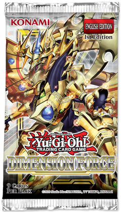 YuGiOh Dimension Force Booster Pack