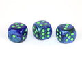 Chessex: D6 Lustrous™ DICE SET - 12MM
