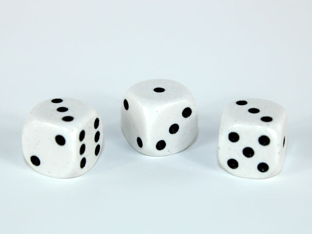 Chessex: D6 Opaque Dice Set - 12mm