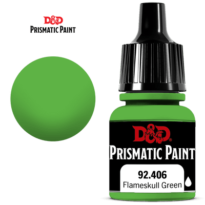 Flameskull Green D&D Prismatic Paint