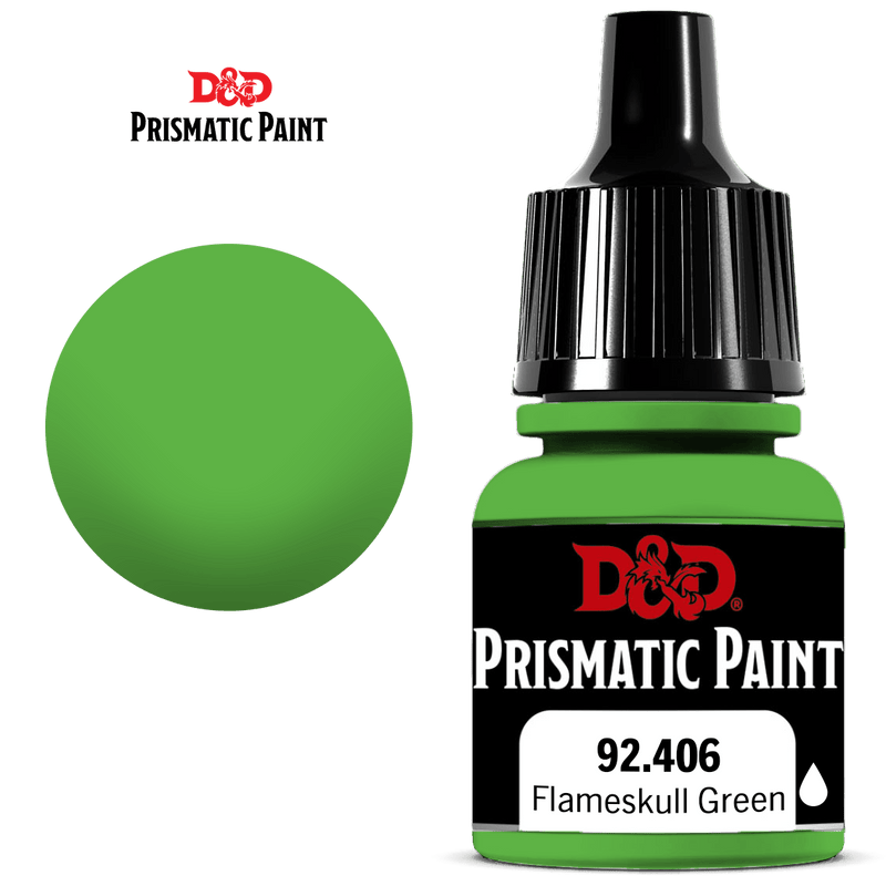 Flameskull Green D&D Prismatic Paint