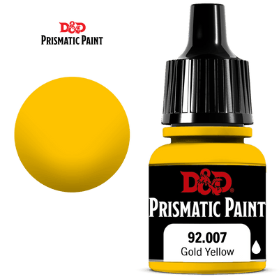 Gold Yellow D&D Prismatic Paint