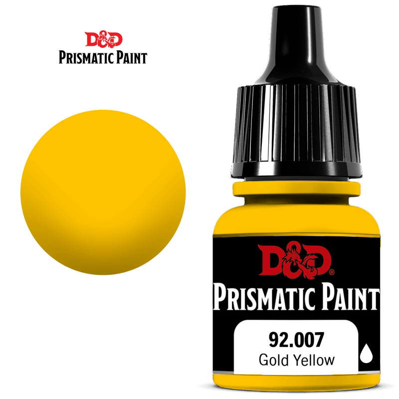 Gold Yellow D&D Prismatic Paint